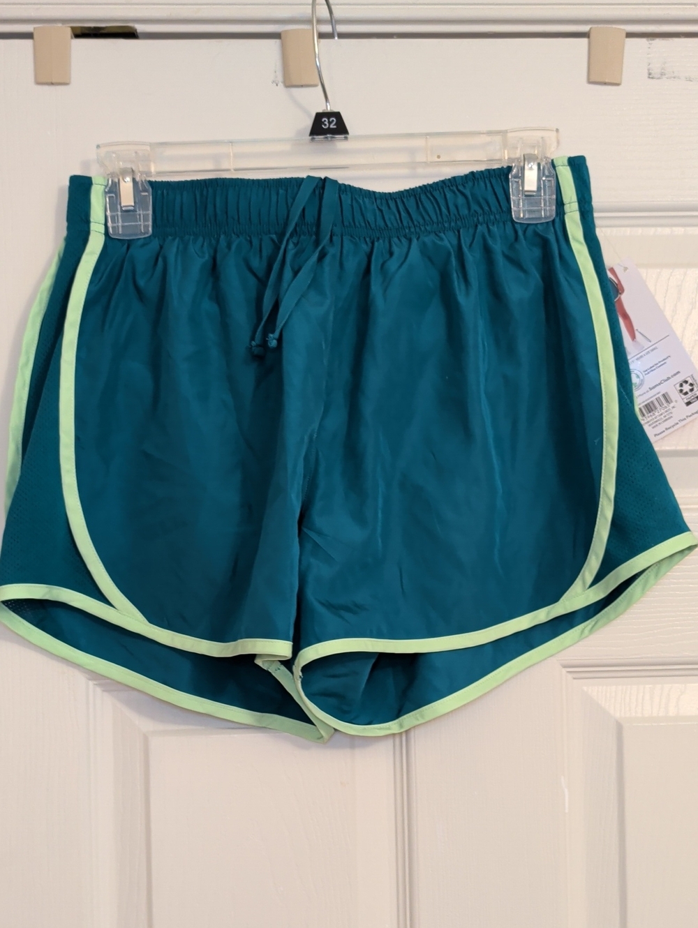 Members Mark Ladies Elastic Waistband Active Shorts NWT